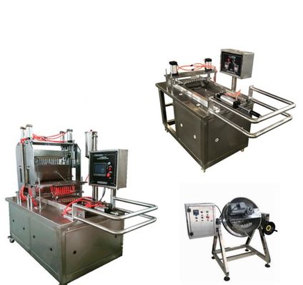 自動豆デポジター 甘い甘いゼリー生産ラインのための甘い甘い製造機械