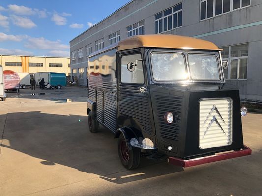 電気食品トラック 野菜加工工場用 高容量コーヒー販売トレーラー