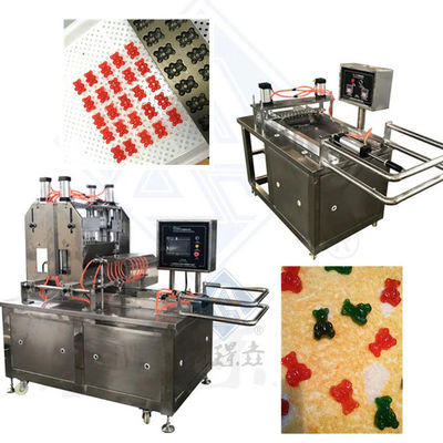 硬い柔らかいロリポップベアゴミチョコのための工業ジェリーキャンディー製造機械