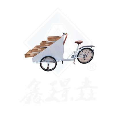 自転車 移動式 食品カート アルミプレート 応用分野 野菜加工工場