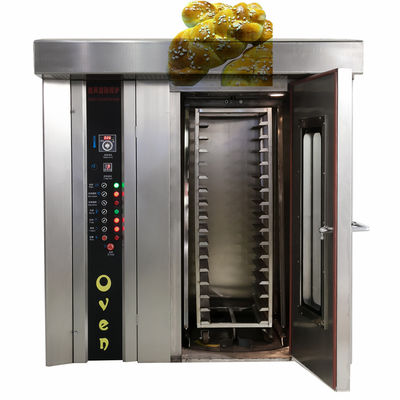 1500 KG ディーゼル回転焼焼炉 パンのピザ 肉のバゲット 迅速かつ均質な加熱