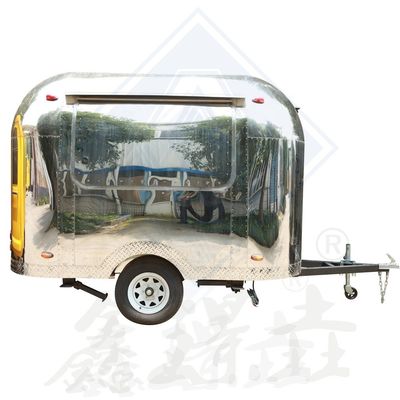 全包装内装とスナックを含むガルヴァナイズされた鋼のストリートフードカー