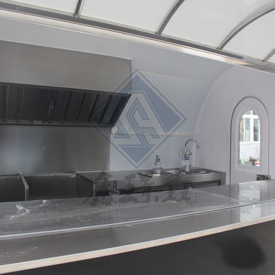 屋外 ストリート 販売 ダブル アックス 装備付き 食品 スナック トラック