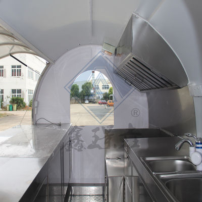 屋外 ストリート 販売 ダブル アックス 装備付き 食品 スナック トラック