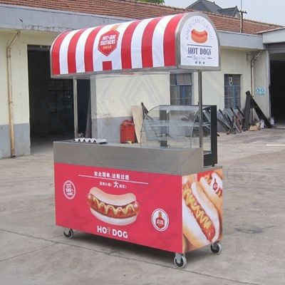商用食品カート 完全キッチンとトップデッキを備えたカスタマイズされた食品トラック