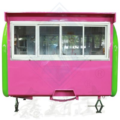 機械 機能 食品サービス トレーラー 運転可能 ファンキー バブル ティー ワーク ステーション