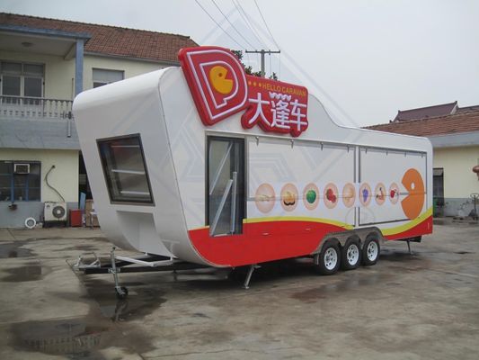 200セット 完全装備の移動式フードトラック 移動バーとフレンチフライズ食品カート