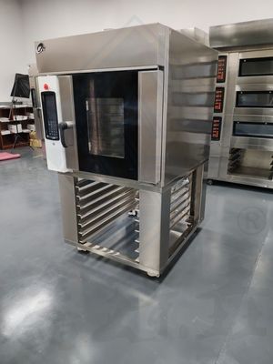 工業用電動回転コンベクションオーブン パン屋容量 5/8/10/12/15 トレイ 250 kg