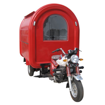 レトロスタイルの電気フードトラック スラッシュホットドッグとアイスクリーム 2300*1750*2100mmサイズ
