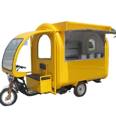 ストリート モバイル ガス アイスクリーム 食品 機器 商用飲食用のバイク 三輪車