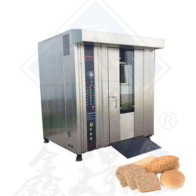 精密な温度制御のための完全自動パンディーゼル電気回転オーブン