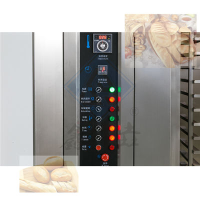 ローータリー蒸気チキンオーブンの温度範囲 室温から400 トレイサイズ 400 * 600mm