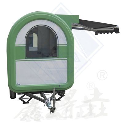 ストリート・スナックや屋外食業用のチキン・ローティセリー食品トレーラー 650kg