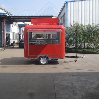 屋外ストリートベンディング用食品サービストレーラーカートと移動式キッチンサービス用トロッキー