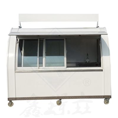285*200*215 サイズとトウモロコシの原材料で製造された商業用ホットドッグカート