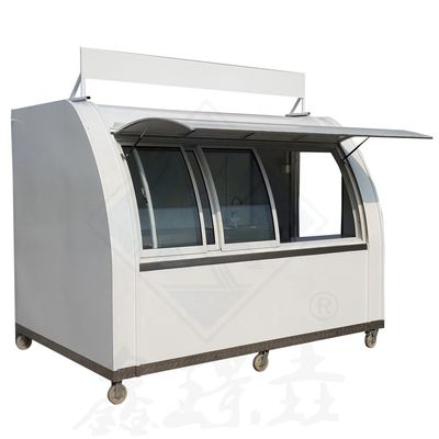 285*200*215 サイズとトウモロコシの原材料で製造された商業用ホットドッグカート