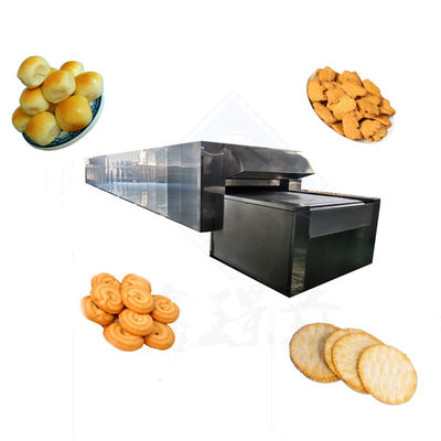 自動パンパン設備 ガスのミニ電気トンネルベルト ピザオーブンのコンベヤー