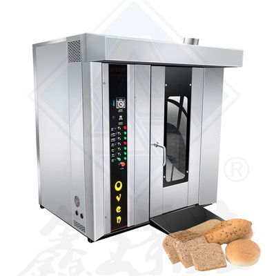 16 トレイ ガス ローータリー パン 焼物 オーブン パン屋 食品 産業 設備