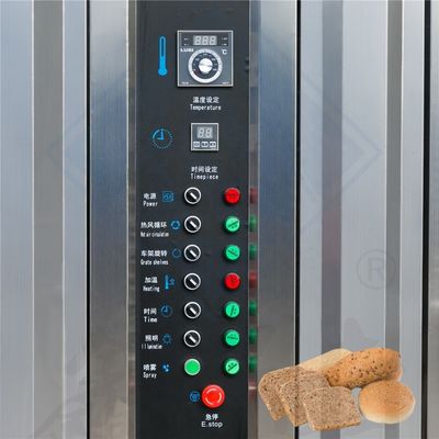 操作しやすい 16/32 トレイ 熱気フライヤーと電動コンベクションオーブンの改善