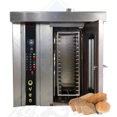 16 トレイ 容量 工業用パンとローティスリー用のガスパン炉