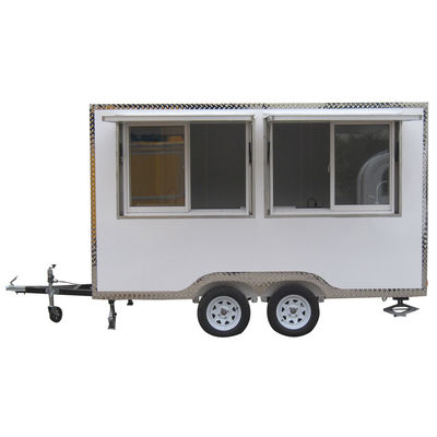 スナック食品メーカー 移動式ストリートフードカート 220x200x235cm サイズ チキンコーヒー ホットドッグ