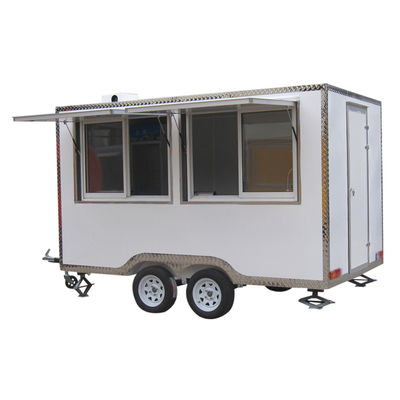 スナック食品メーカー 移動式ストリートフードカート 220x200x235cm サイズ チキンコーヒー ホットドッグ