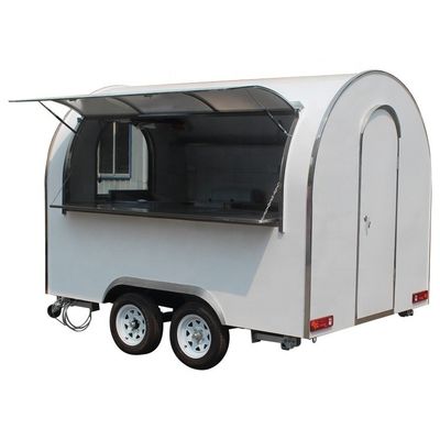 スナックフードメーカー モーター付き 食品カート 1500kg トラックバン トラードポテトと飲み物