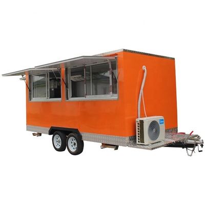 スナックフードメーカー モーター付き 食品カート 1500kg トラックバン トラードポテトと飲み物