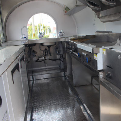 1.5kW 携帯 ファストフードカート スタイリッシュ 販売デザイン 野菜 原材料