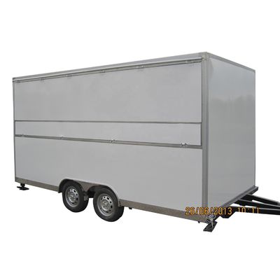 野菜加工工場のスープとそれ以上のための 1200kg モバイルコンセッションキッチンカート