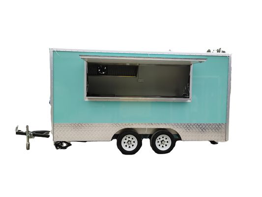 野菜加工工場のスープとそれ以上のための 1200kg モバイルコンセッションキッチンカート