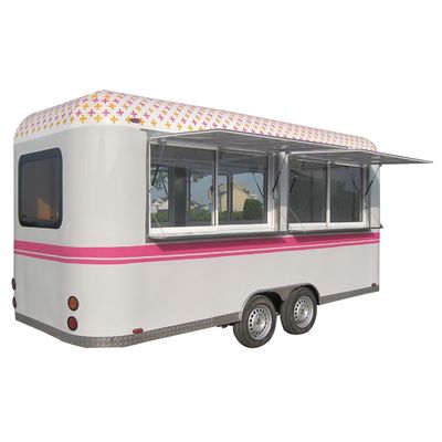 野菜加工工場のスープとそれ以上のための 1200kg モバイルコンセッションキッチンカート