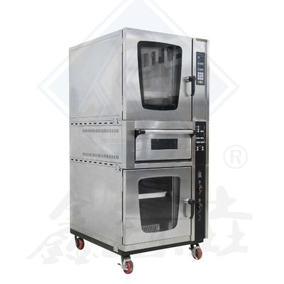 食品加工機 10 トレイ 電気ガス 商業用熱気コンベクションオーブン 焼物