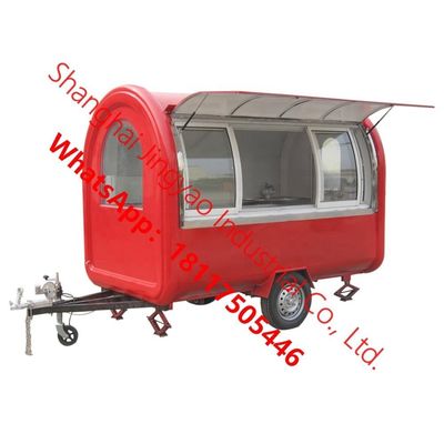 水 原材料 1.5kw モバイルフードカート/フードトラック/モバイルフードトレーラー JY-BT300