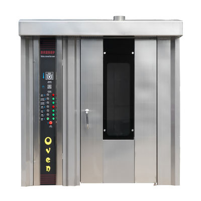 食品加工機 32 トレイ ローータリー ピザオーブン 完全なパン屋設備