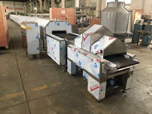 高生産性とトンネルオーブンのためのプロの電気パン生産ライン