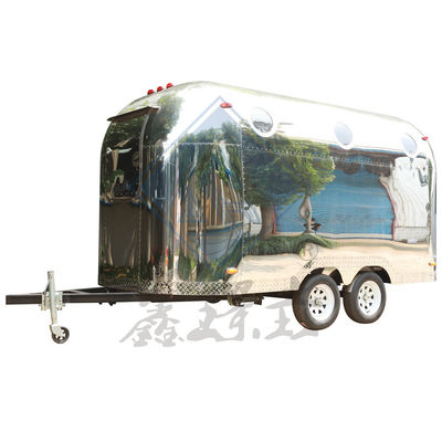 デザインとカスタマイズされた調理機器の移動式フードトラック