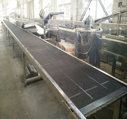 パンとピザのためのガス電気トンネルオーブン 12セクション 温度範囲 0-300C