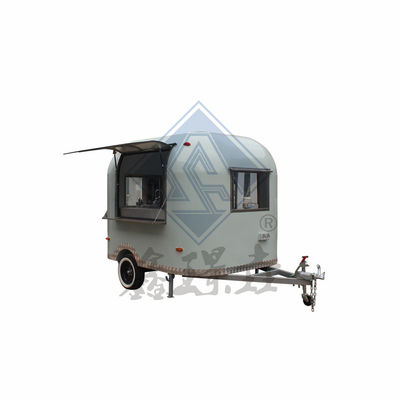 1000 kg カスタマイズされたカラー モバイルフードトラック デザイン シングル/ダブルアクセル