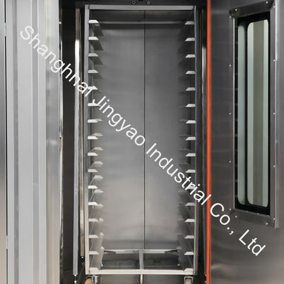 ガスパン屋の設備 34 と 68 トレイ 熱気回転オーブン パン 200kg/個