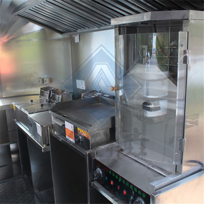 3M シングル/ダブルアクセル デザイン モバイル オーダーメイド 産業用 モバイル ステンレス 食品 トラック