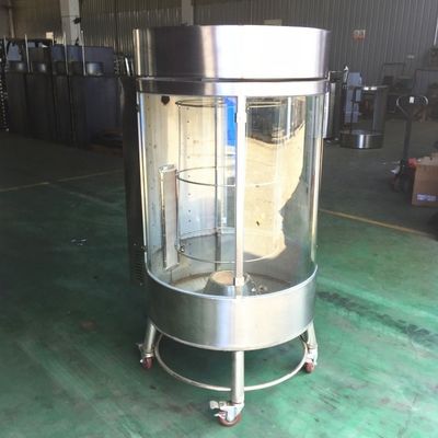 120kg 商用 丸型 木炭ガス 焼いたアヒルのオーブン サービス後のオンラインサポート