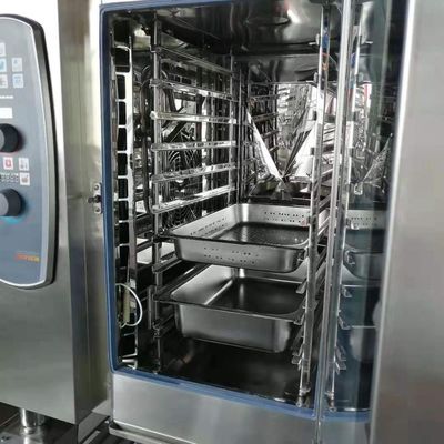 10 層標準型 組み合わせ蒸気炉 食品飲料製造に最適