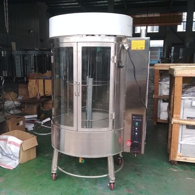 オンラインサポート フル アヒル 焼き 電気・ガスオーブン 機械 ローータリー チキングリル 設備