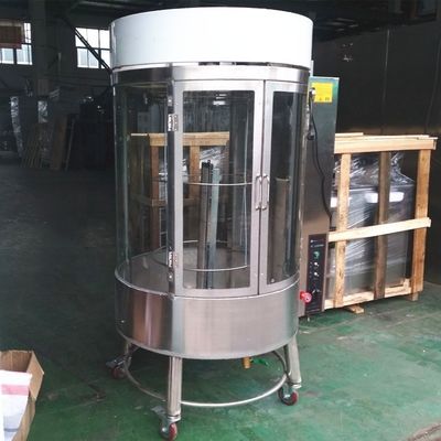 オンラインサポート フル アヒル 焼き 電気・ガスオーブン 機械 ローータリー チキングリル 設備