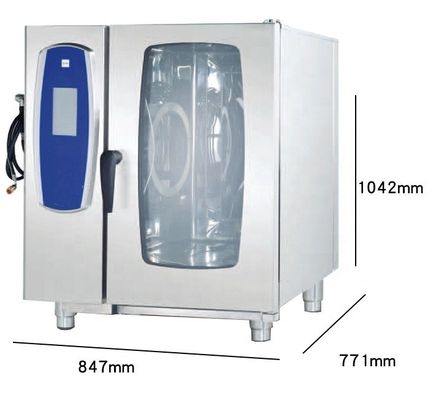 ステンレス鋼 多機能6層電気コンビ蒸気炉 9000/10000/11000