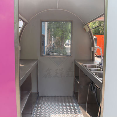 3.5M シングル/ダブルアクセルのためのカスタマイズされた産業用丸型四角型食品トラック