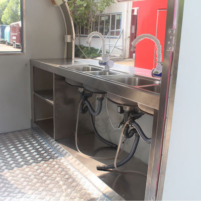 3.5M シングル/ダブルアクセルのためのカスタマイズされた産業用丸型四角型食品トラック