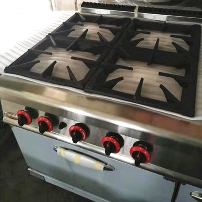 調理体験を4つのバーナーガスのコンビストーブで向上させる