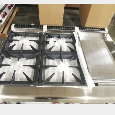 調理体験を4つのバーナーガスのコンビストーブで向上させる